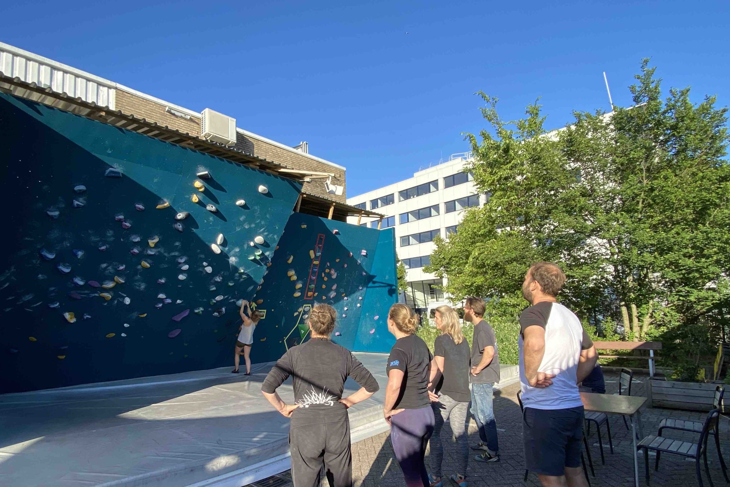 boulderhal de campus Den Haag activiteit