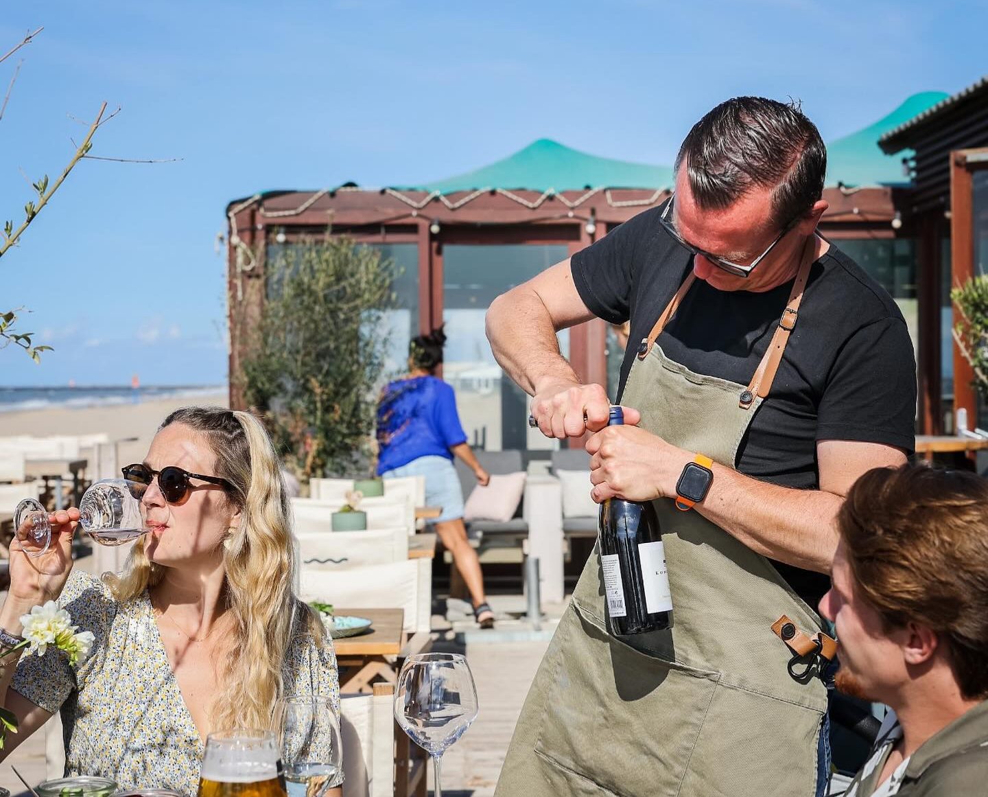 de kwartel wijn kwartel strandtent den haag zuiderstrand restaurant