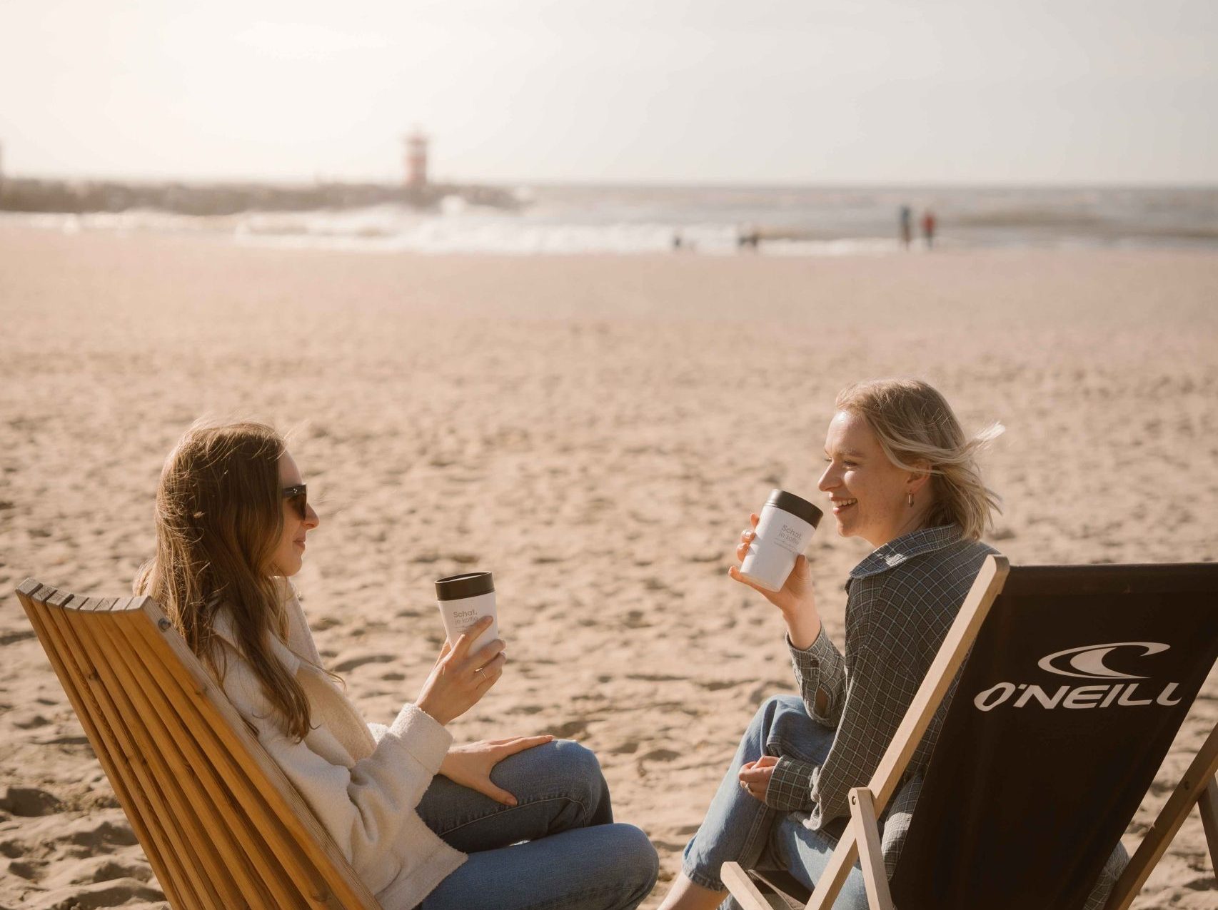 haagse schatten team strand koffie Den Haag