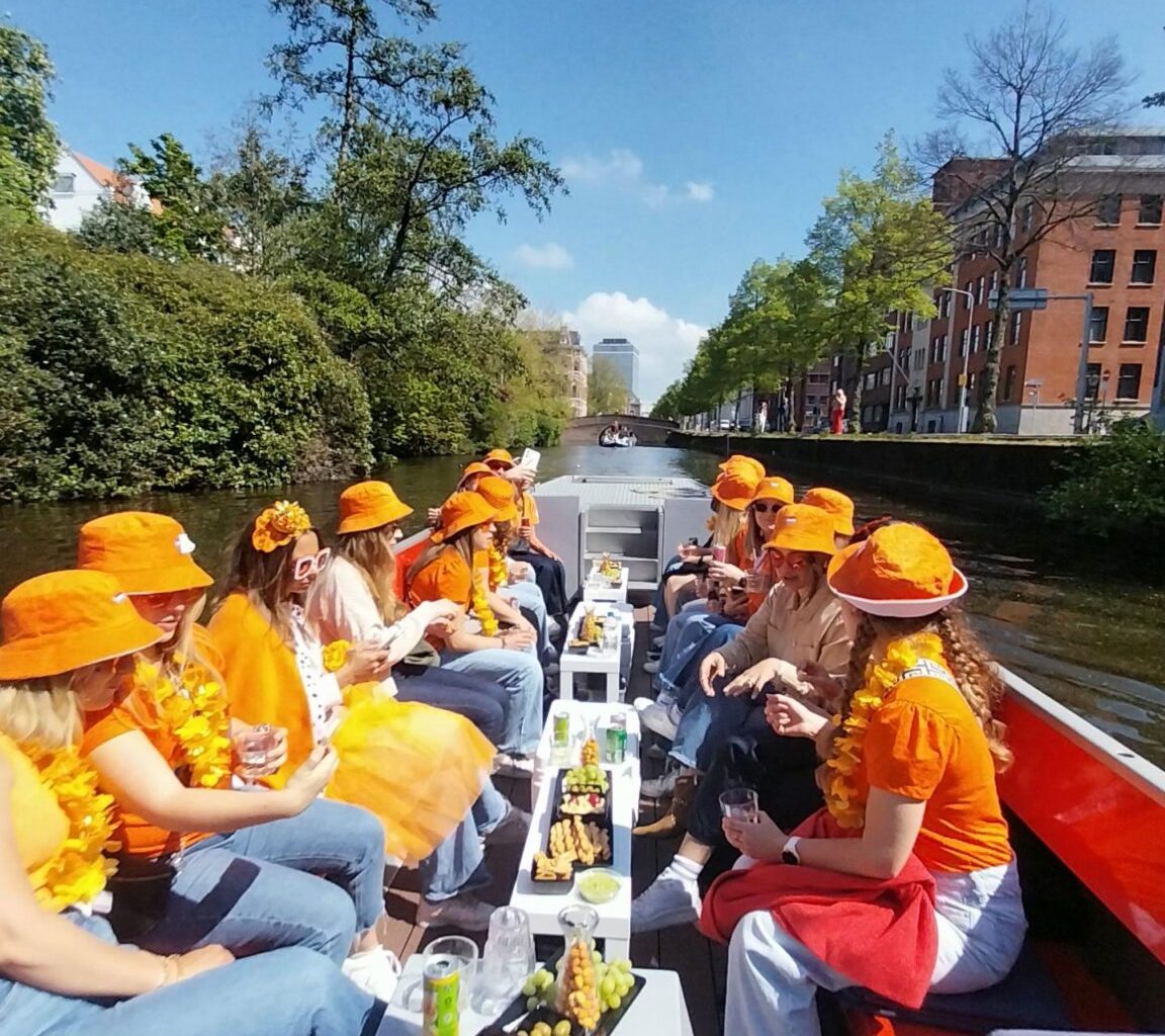 Koningsdag The Hague Boat