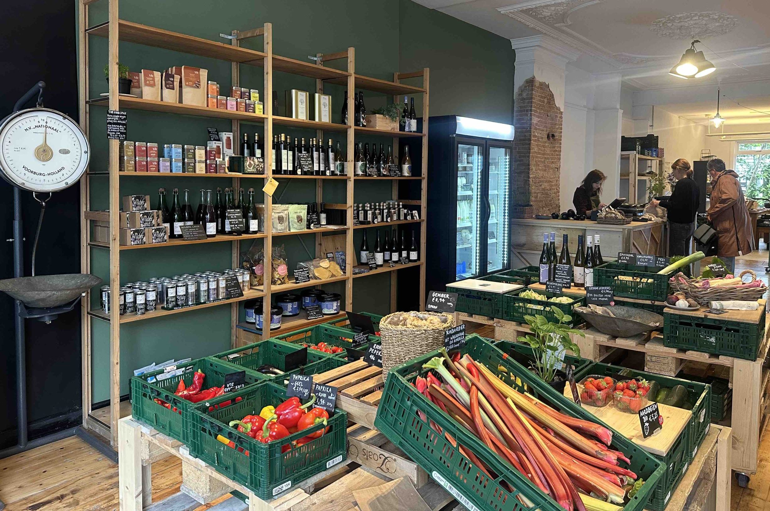 Proef. biologische winkel Den Haag